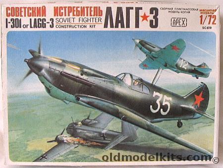 Apex 1/72 Lagg-3 or I-301, 2001 plastic model kit